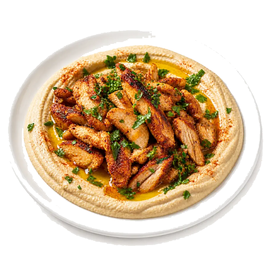 Hummus with Chicken