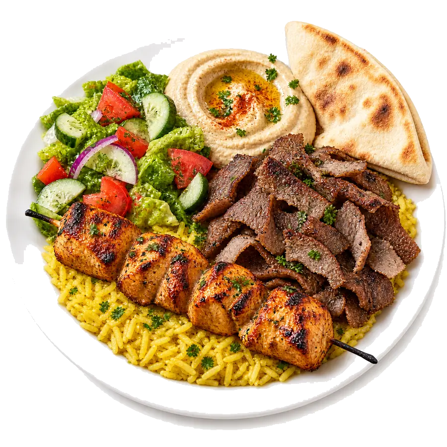 Chicken & Gyro Kabob