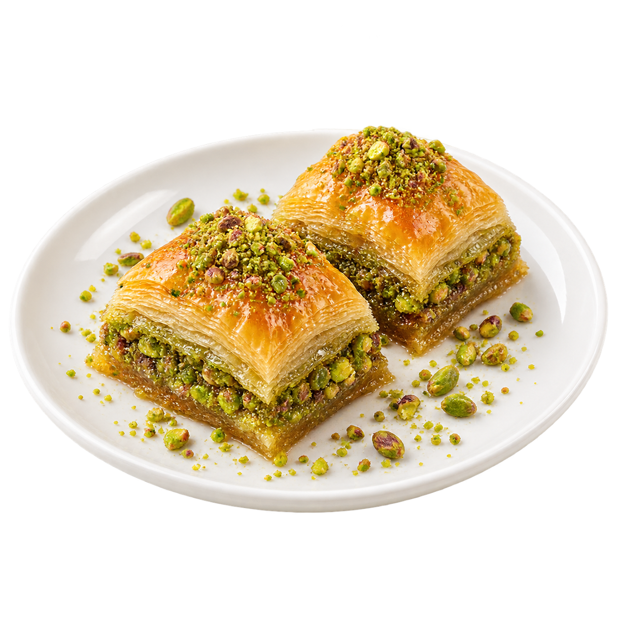 Pistachio Baklava (2 pcs)