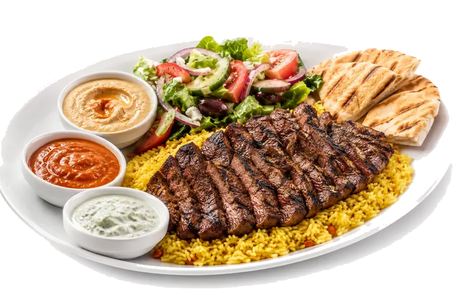 Ribeye Steak Platter