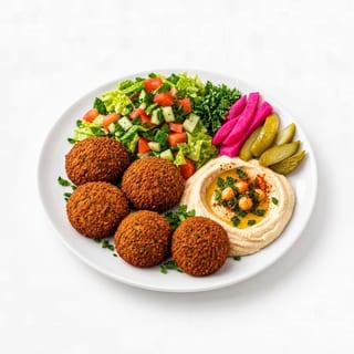 17Falafel salad