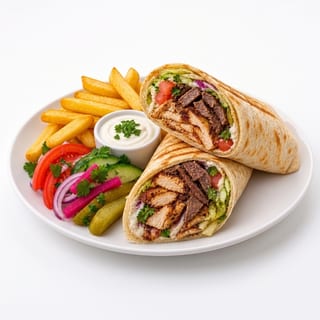 29 mix shawarma wrap