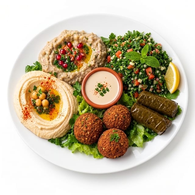 Mixed Appetizers Platter.