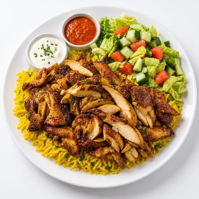 Chicken Shawarma Platter.