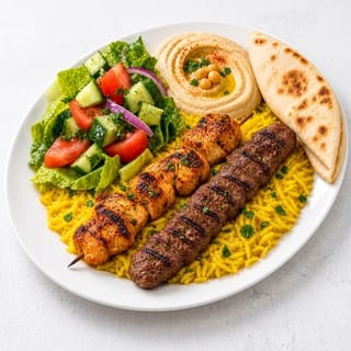 42 Chicken and Kefta Kabob