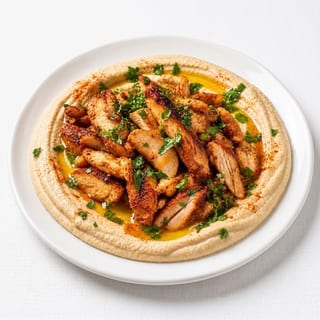 11 Hummus with Chicken